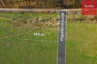 Prodej stavebního pozemku 885 m2 v Hradci nad Moravicí - 1