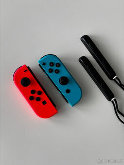 Nintendo Switch Joy-Cony Neon Red/Blue - 1