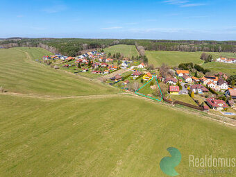 Pozemek, stavební, 1426m2, Nové Homole, okres České Budějovi
