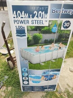 Bazén Power Steel Frame Set 404 x 201x 100 cm-nový