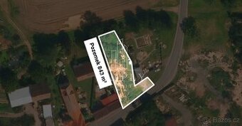 Prodej pozemku 843 m² - Vrbice, okr. Litoměřice, ev.č. 00258