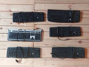 6ks USB/PS2 klávesnice
