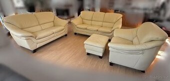 Prodám koženou sedací soupravu