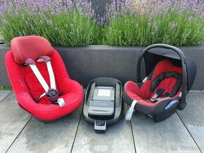 Maxi-Cosi FamilyFix, CabrioFix a Maxi-Cosi Pearl