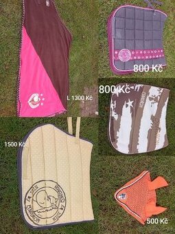 Eskadron, Equiline, Prestige sedla a potřeby