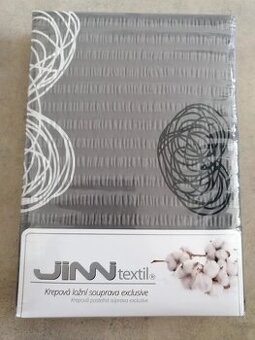 Krepové prodloužené povlečení Jimi textil