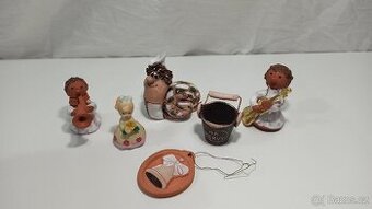 Keramické figurky, dekorace, ozdoby