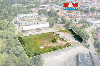 Pronájem komerčního pozemku, 7754 m², Rokycany - 1