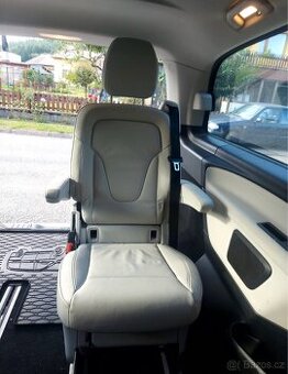 Křesla Mercedes W 447 V-Klasa světle bílá Lugano