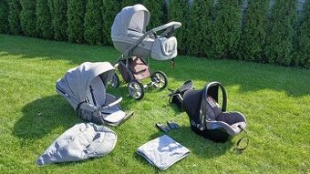 Kočárek Roan Bass Soft trojkombinace - ZDARMA autosedačka