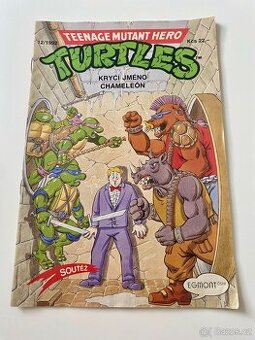 Starý komiks Želvy Ninja 12 - 1992