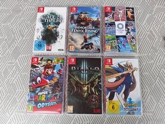 Nintendo switch hry