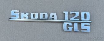 Škoda 120 GLS nápis