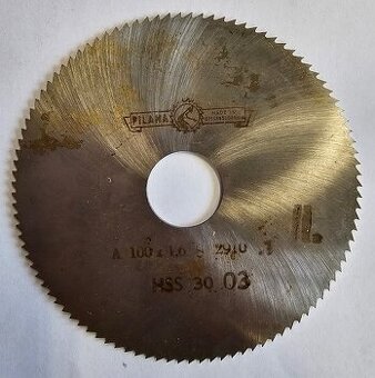 Pilový kotouč na kov 100x1,6x22mm 100z HSS PILANA