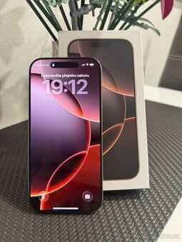 iPhone 16 Pro - top stav, baterie 100%