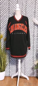 SENZAČNÍ DLOUHÁ DÁMSKÁ SPORTOVNÍ MIKINA - vel. M