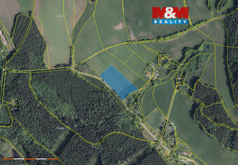 Prodej pole, 12054 m², Hronov - Rokytník - 1