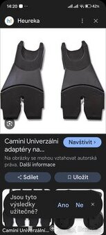 Adaptéry Junama Jasmine Cybex, Maxi cosi