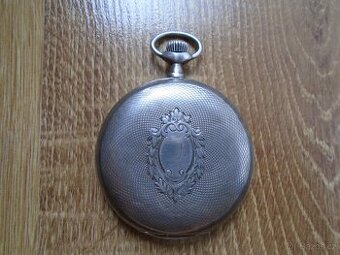 STŘÍBRNÉ KAPESNÍ HODINKY OMEGA PLNĚ FUNKČNÍ