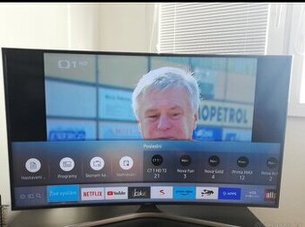 Prohnutá Samsung 4K 139cm