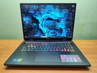 Nepoužitý 17 Sword,RTX-4.gen Mux,i7-14th,QHD,1TB-ZÁRUKA-ToP