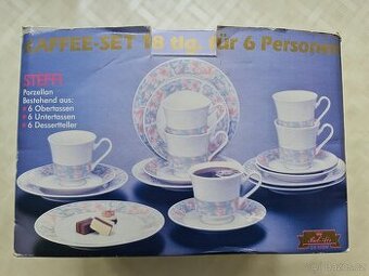 SADA ŠÁLKŮ NA KÁVU A ČAJ 18KS