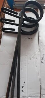 Ocelová kypřící péra