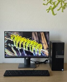 Rychlý PC OptiPlex 7040 s i5 + Profi 24" IPS Monitor