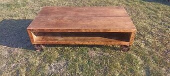 Konferenční stolek Industrial top model masiv dřevo