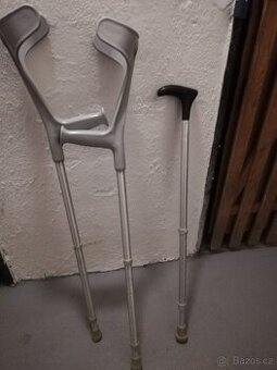 Francouzské hole + zdravotní hůl nastavitelná / špacírka