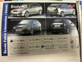 Body kit Škoda Fabia 1 (facelift) r.v. 04-07