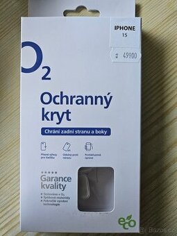 Kryt Iron Eye Magnet - iPhone 15 bílý