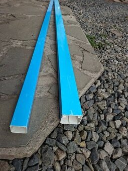 Plastové instalační lišty  40x 40 a 60x40