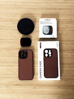 Moment iPhone 16 Pro kryt + Quick Lock VND filtr