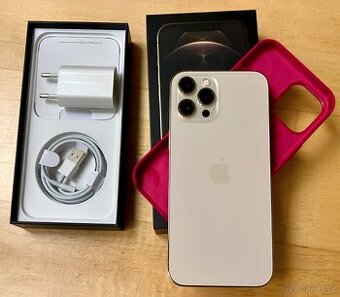 iPhone 12 Pro Max Zlatá BATERIE 100% TOP