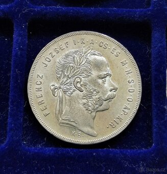 1 Zlatník 1872 KB - RL, VZÁCNÝ, PATINA