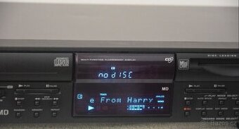 Minidisc Lifetec kombinace s CD přehrávačem, dálkové ovl.