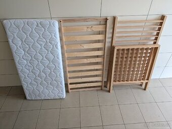 COSING Postýlka buková 60×120cm + matrace
