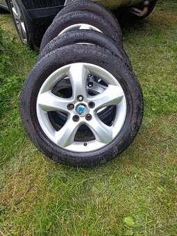 Alu disky škoda fabia 2,rosteč 5x100,velikost 15.ET-43