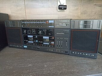 Sběratelský retro magnetofon Thomson Research TM 7670 – rádi