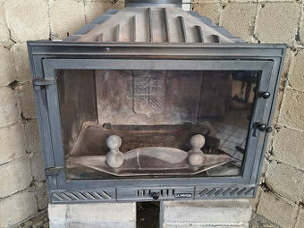 Litinová krbová vložka 10,5-15 kW