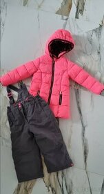 Detska zimni bunda + oteplovaky 98-104