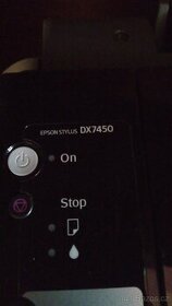 Epson stylus DX7450 plus barvy