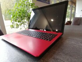 Notebook dotykový ASUS X550CA červený 1,8GHz, 8Gb RAM, 120Gb