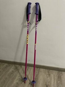 Dětské lyžařské hůlky vel. 90 cm zn. LEKI