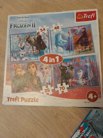 Puzzle Frozen 2 - 4 v 1 Trefl - 1