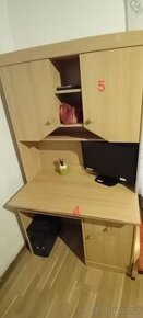 Dětský pokoj, skříně+psací stůl