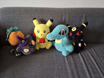 Pokémoni (ručně uháčkování)
