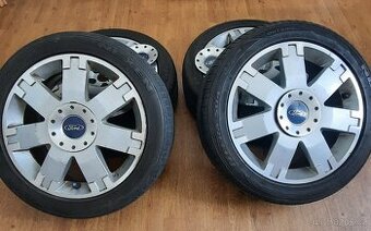 Alu kola 5x108 letní  pneu