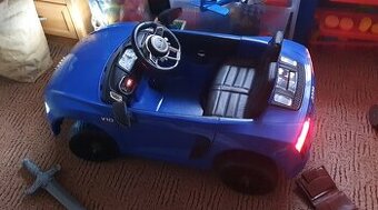 Elektrické autíčko Audi R8 Spyder modré